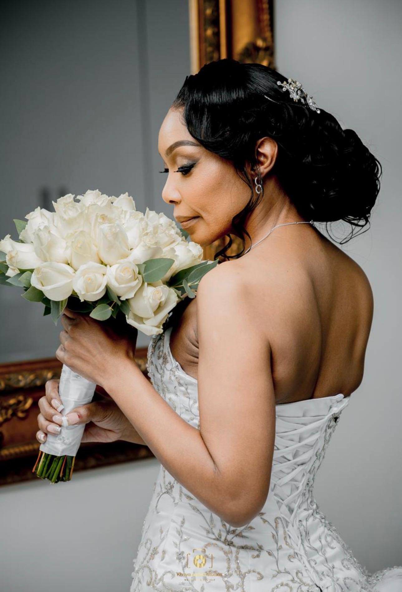 Bridal hair by Kelley