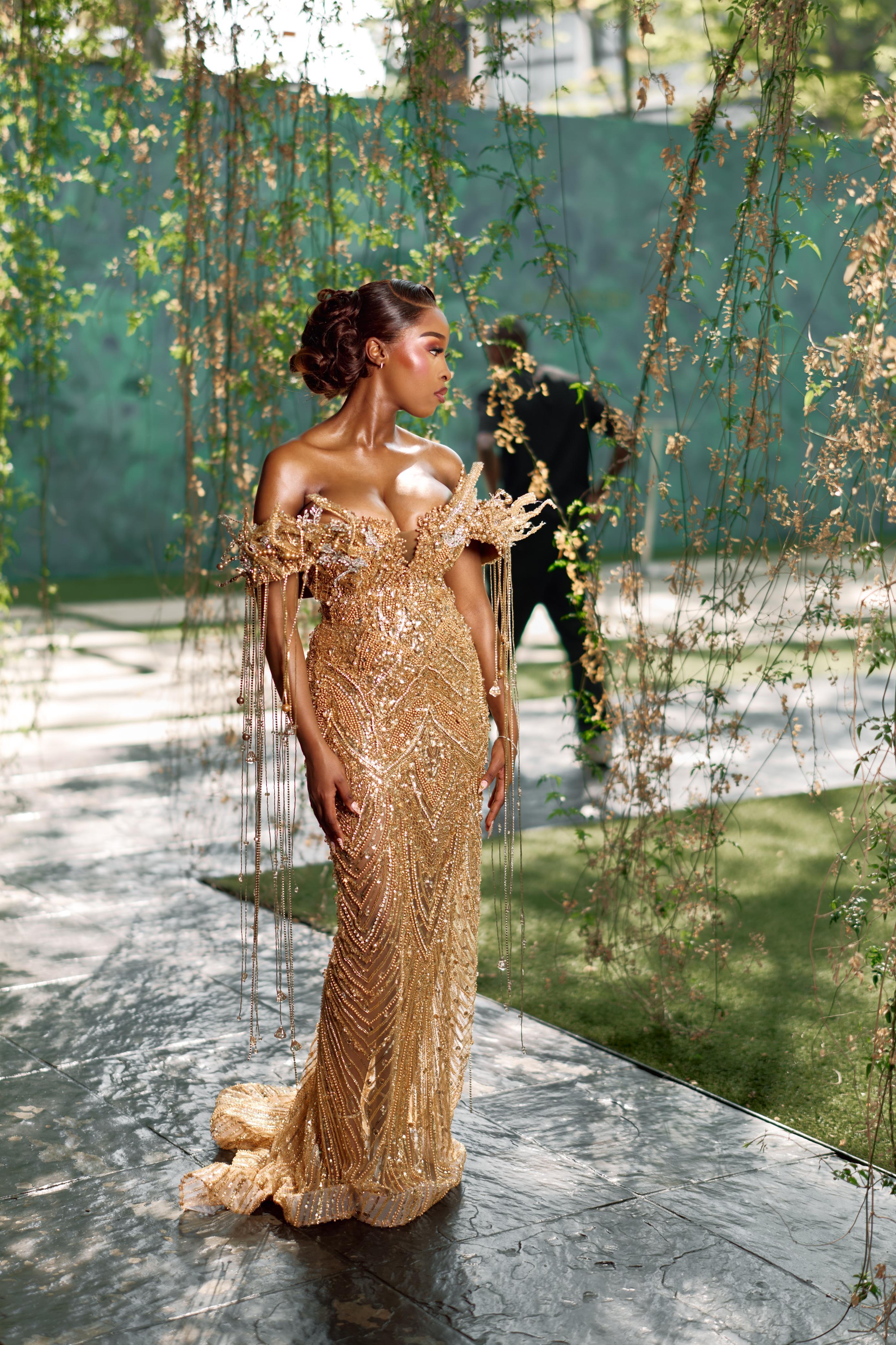 A matric dance look by Kelley